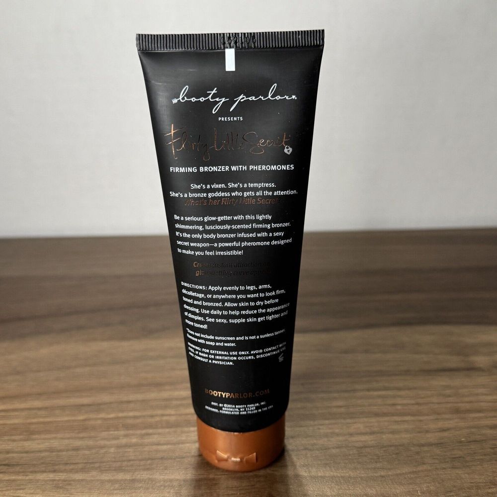 Booty Parlor Flirty Little Secret Firming Bronzer With Pheromones 4.5oz New - Picture 3 of 13